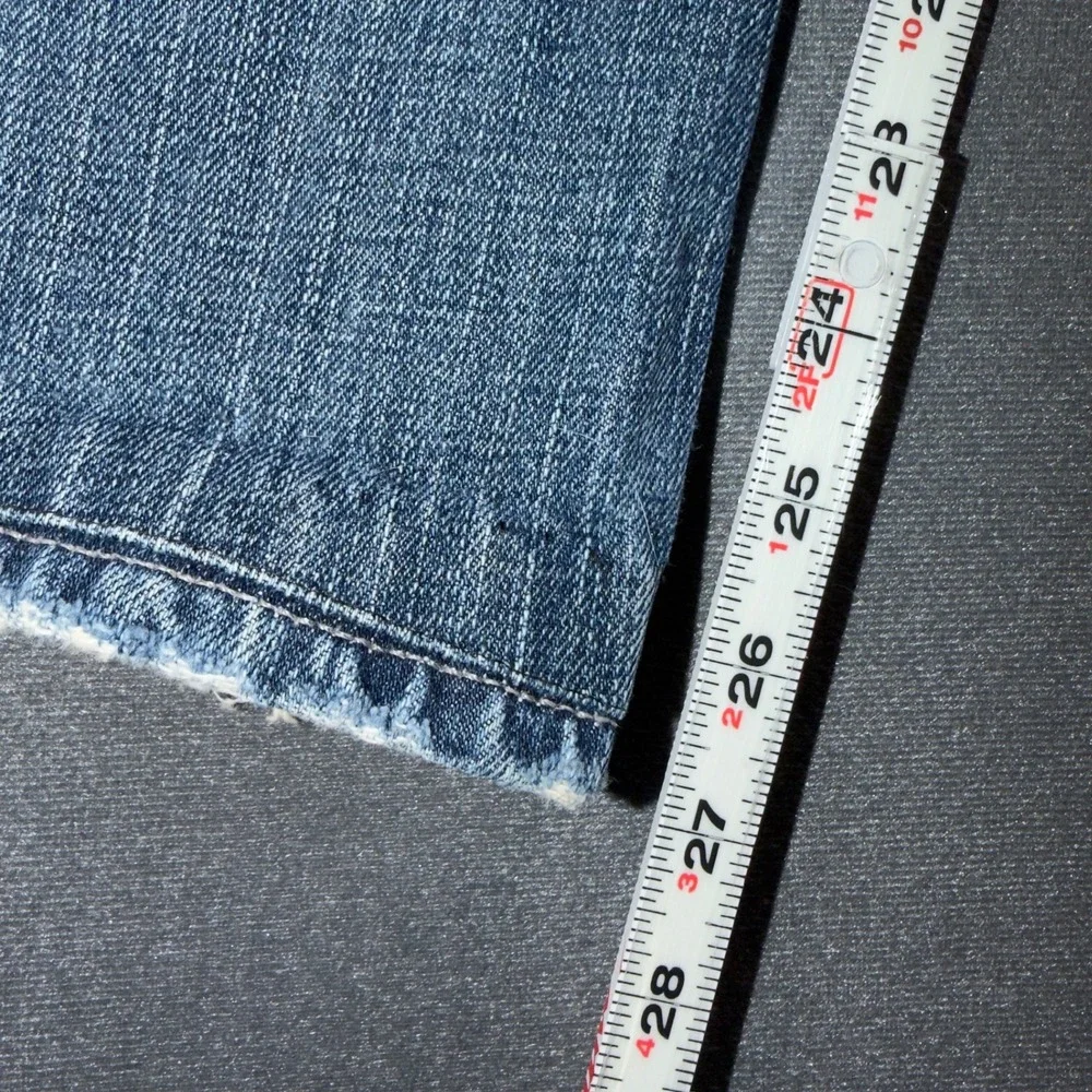 Citizens of Humanity Jagger Bootcut Jeans Mens 34 Blue‎ Distressed Tailored Fit